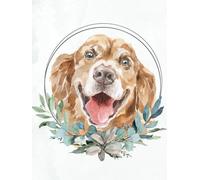 Cahier de Notes Golden Retriever / Golden Retriever Notebook: Carnet 8.5 x 11 - 180 pages lignées à couverture souple / 180 Lined Pages Softcover Notebook for Golden Lovers & Pet Owners