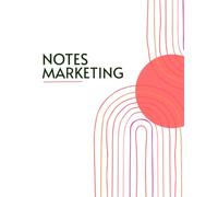 Cahier de Notes Marketing 8.5 x 11 - 200 Pages Lignées Grand Format | Carnet professionnel pour stratégie, plan marketing, idées de contenu et ... de contenu et travailleurs autonomes