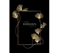 Cahier de réservation restaurant: 2 pages par jour du vendredi au dimanche 1 page pour les autres jours | Agenda pour 78 réservations par jour le week-end | Grand format A4