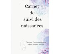 cahier de suivi des naissances - élevage de chats: 6 portées de 5 chatons