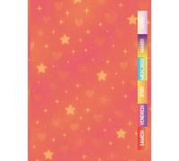 Cahier de Texte 2025 2026 Arc en Ciel : Pour filles et garçons - CP, CE1, CE2, CM1, CM2 - Pratique pour toutes les matières - Motif Pastel