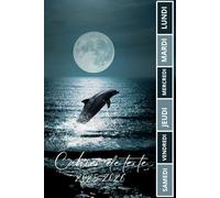 CAHIER DE TEXTE 2025-2026 DAUPHIN: Carnet de devoirs pour filles et garçons, pratique pour tous les matières : cm1 cm2 ce1 ce2 cp