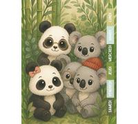 Cahier de Texte 2025 2026 Koala & Panda : Pour filles et garçons - CP, CE1, CE2, CM1, CM2 - Pratique pour toutes les matières - Motif panda & koala