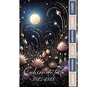 CAHIER DE TEXTE 2025 2026 PAYSAGE NATUREL: FLORAL / Pour la rentrée scolaire, Pages du lundi au samedi pratique pour Toutes les matières..