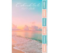 CAHIER DE TEXTE 2025 2026 PAYSAGE NATUREL: Mer / Pour la rentrée scolaire, Pages du lundi au samedi pratique pour Toutes les matières..