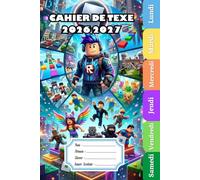 Cahier De Texte 2026 2027: Pour enfant en Primaire - Intérieur en Couleurs - Parfait Pour Fille et Garçon | Rentrée scolaire.