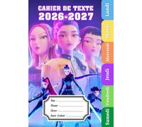 Cahier De Texte 2026 2027: Pour enfant en Primaire - Intérieur en Couleurs - Parfait Pour Fille et Garçon | Rentrée scolaire.