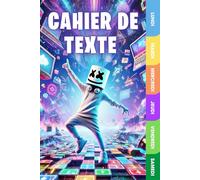 Cahier de Texte: Carnet Devoirs et Leçons Idéal pour les Garçons et Filles en Primaire | 100% en couleurs, fun et pratique
