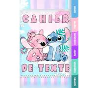 Cahier de Texte: Carnet Devoirs et Leçons Idéal pour les Garçons et Filles en Primaire | 100% en couleurs, fun et pratique