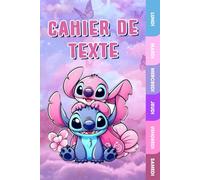 Cahier de Texte: Carnet Devoirs et Leçons Idéal pour les Garçons et Filles en Primaire | 100% en couleurs, fun et pratique
