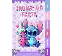 Cahier de Texte: Carnet Devoirs et Leçons Idéal pour les Garçons et Filles en Primaire | 100% en couleurs, fun et pratique