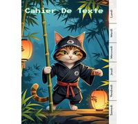 Cahier De Texte : ( Chat ) Fille & Garcon - 17x22 Cm Broché Sans Spirale - Cadeaux Pour Enfant - Cp, Ce1, 4eme, 5eme, 6 ème... école, College et Lycée.