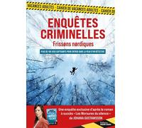 Cahier de vacances adultes Enquêtes criminelles - Frissons nordiques: Plus de 100 jeux captivants pour entrer dans la peau d'un détective
