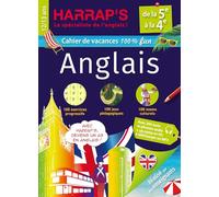 Cahier de vacances Anglais de la 5e à la 4e: 100% jeux