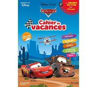 Cahier de vacances de la grande section au CP: Disney Pixar Cars