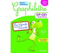 Cahier d'écriture CP-CE1 de 6 à 8 ans: Les majuscules et révision des minuscules