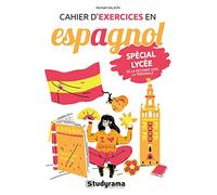 Cahier d'exercices en espagnol: Spécial Lycée, de la seconde vers la terminale