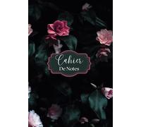 Cahier fleurs A5, cahier, carnet note, petit cahier, carnet à carreau, motif floral, Notebook
