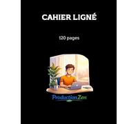 Cahier ligné grand format - 120 pages: Carnet de notes simples pour l'écriture, l'école et le travail