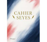 Cahier Seyes 3 mm 196 Pages: Ideal pour Ecole College Prise de Notes et Calligraphie