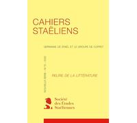 Cahiers staëliens: Relire De la littérature (2025) (2025, n° 75)