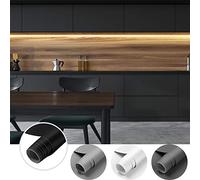 Cahomo Lámina autoadhesiva de PVC, 61 x 550 cm, color negro mate, engrosada, para armarios cocina, muebles, resistente al agua, lámina decorativa armarios, mesas, paredes, papel pintado