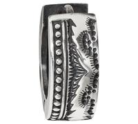 cai men hombre criolla plata de ley 925 rodiada oxidada diseño Rockabilly