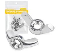 Caianwin M10 5pcs Tuercas con Aletas Tuerca De Acero Inoxidable Aleta