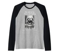 Caída de la Casa de Relleno Divertida Parodia de Acción de Gracias PoE Camiseta Manga Raglan