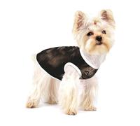 Caída del león en 3D,Camiseta de algodón sin Mangas para Mascotas, Chaleco Transpirable, Suave y elástico para Cachorros,L