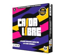 Caída Libre - Juegos de Mesa de Trivia - Cultura General para Aprender Riendo - Divertido con Amigos y Familia - Regalo Original