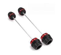 Caídas Anticaidas Deslizante para Eje De Rueda Delantera Trasera Motocicleta Accesorio para R3 para YZF-R3 para YZFr3 (2015-2024 2025)(Front Rear-Red)