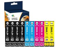 Caidi 29XL Cartucho de Tinta Compatible para Epson 29 XL para Epson Expression Home XP-235 XP-245 XP-247 XP-255 XP-342 XP-332 XP-335 XP-345 XP-355 XP-432 XP-435 XP-442 (10 Paquetes)