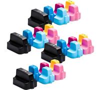 CAIDI 363 - Cartucho compatible con HP 363 para impresora HP Photosmart C5180 3100 C6180 C7283, C7288, C8180, C8183, D6160, D7163, D7260, D7263, D7360, D7360, D7363 , D7460, D7463, P3210 (24 tintas)