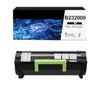 CAIDI B232000 (3000 páginas) Cartucho de tóner compatible para Lexmark B232000 B2320A0 compatible con Lexmark B2338 B2338dw B2442 B2442dw B2546 B2546dw B2650 B2650dn B2650dn B26650dw MB. 2338
