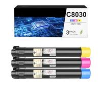 CAIDI C8030 - Cartucho de tóner para Xerox Phaser C8030 de repuesto compatible con Toner para Phaser Xerox AltaLink C8030 C8045 C8055 C8070 C8035 (CMY-15K páginas)