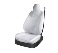 CAIDIS Fundas de Asientos Coche Funda Asiento Delantero para Tesla para Model 3/Y, Cojín, Accesorios Decoración Interior Modificados para Coche(White 1pcs)