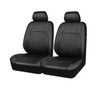 CAIDIS Fundas de Asientos Coche para Jeep para Compass para Grand para Cherokee para Commander para Wrangler JK Funda Asiento Delantero Coche Dos Plazas(Black 2 Seat)