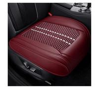 CAIDIS Fundas de Asientos Coche para Seat Todos Los Modelos Coche para León para Arona para Ateca Funda Asiento Coche Seda Hielo Estilo Universal Cojín 3D(G Wine Red 1 Seat)