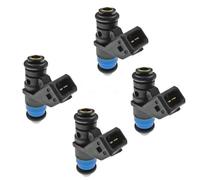 CAIDIS Inyector Combustible para K4J K4M para Clio para Megane para Scenic para Modus 1,4 1,6 16V para Dacia Inyector Combustible Conector Clavija H132254 Inyector(4 Pieces)
