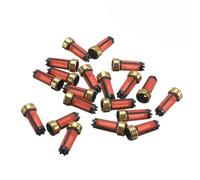 CAIDIS Inyector Combustible para Repuestos De Automóviles para Mitsubishi 14X6X3mm 20 Piezas MD619962 Filtro Inyector Combustible Gasolina para Coche Inyector