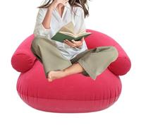 caiduos Sillón Inflatable - Tumbona Cómoda de Material Felpudo,Sillones Inflables para Noche de Películas | para Camping, Salón, Dormitorio, Playa, Piscina, Viajes y Estadio