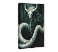 CAIFGQ Loki Monster Art Poster Lienzo Póster Decoración Dormitorio Decoración Paisaje Regalo 24 x 36 pulgadas (60 x 90 cm)