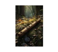 CAIFGQ Pan's Nocturne The Flute Póster de lona para decoración de dormitorio, decoración de paisaje, regalo, 60 x 90 cm