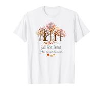 Caiga por Jesús Que Nunca se va Camiseta