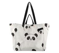 Caihoyu Bolsas de lona grandes y resistentes para la cocina, para la piscina, para hombres, kit de maternidad y parto Essential Pandas