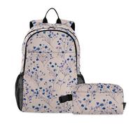 Caihoyu Juego de mochila y bolsa de almuerzo para adolescentes y niñas, caja escolar para niños de 10 a 12 años