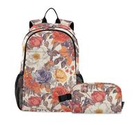 Caihoyu Juego de mochila y lonchera para adolescentes, niñas, niños, escuela, con caja, bolsas para libros, lonchera de 9 a 10 años
