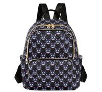 Caihoyu Mochila de moda de dos tamaños Neon Glow Cheshire Cat S, Neon Glow Cheshire Cat, Small, Casual