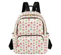 Caihoyu Mochila estampada de gran capacidad Y2k Whimsy Floral Botanical S, Y2k Whimsy Floral Botanical, Medium, Casual